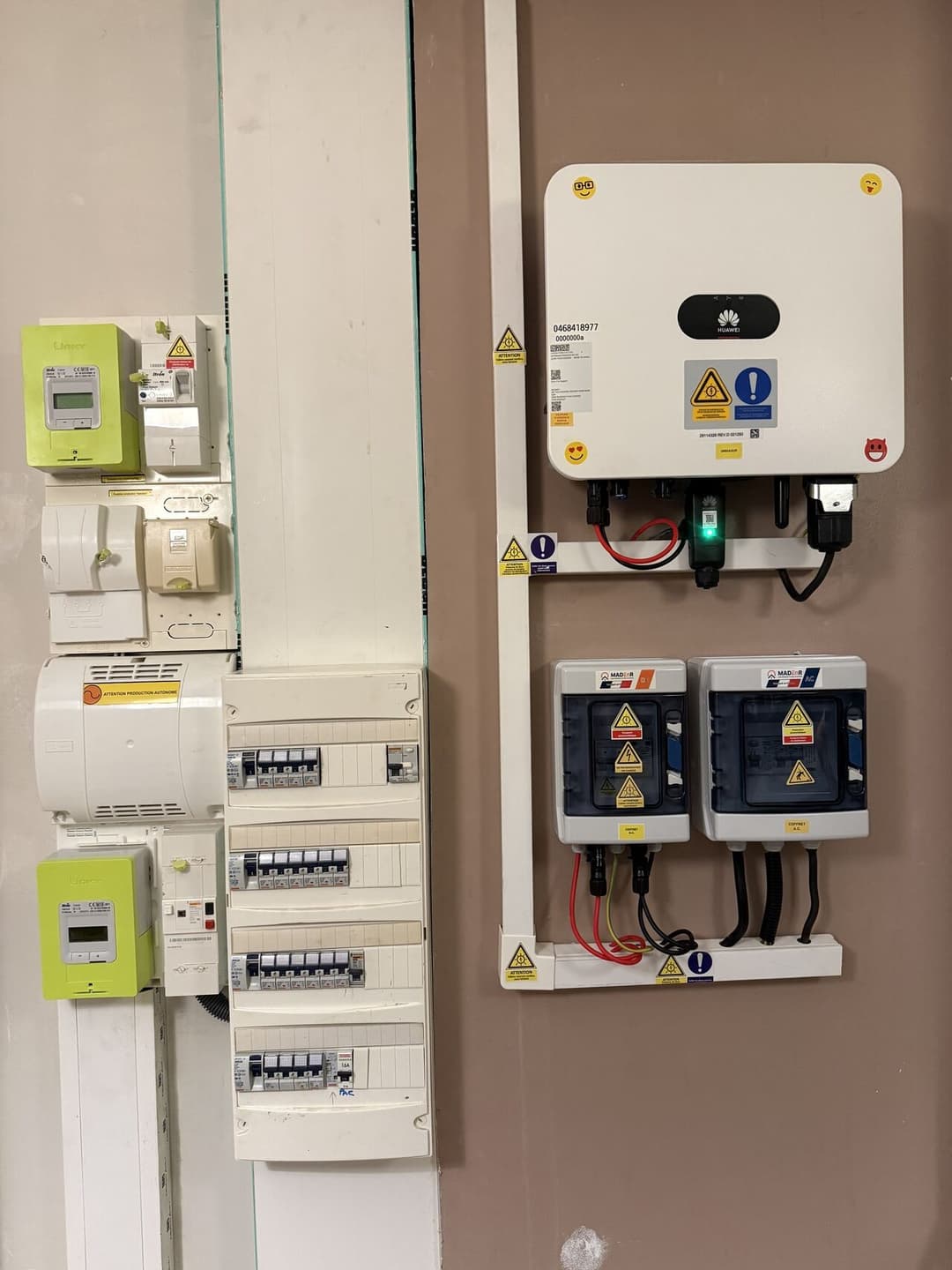 Main Roof with Solar Panels