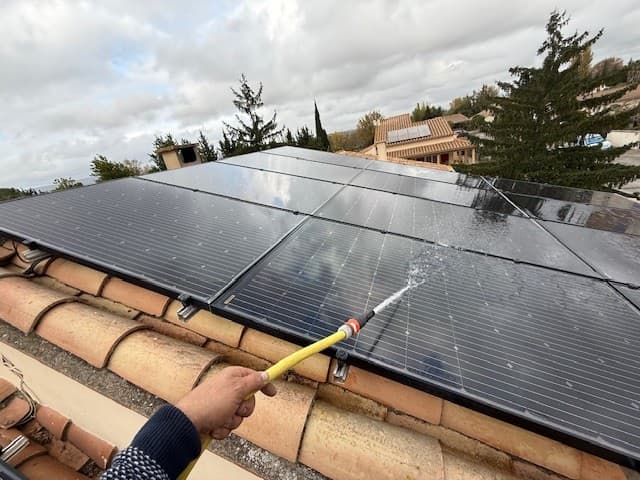 Main Roof with Solar Panels