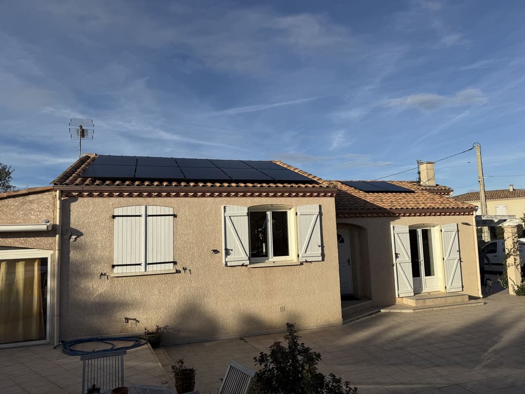 Main Roof with Solar Panels
