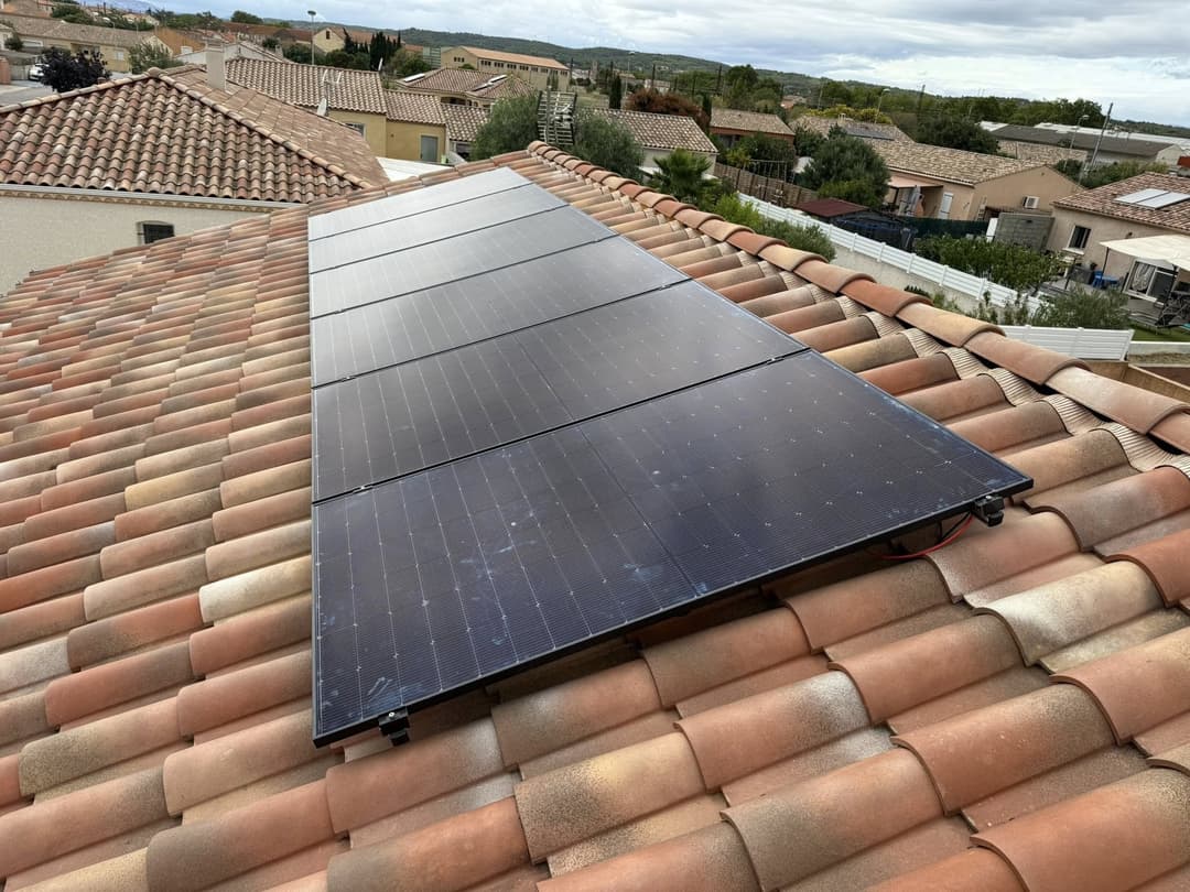 Main Roof with Solar Panels